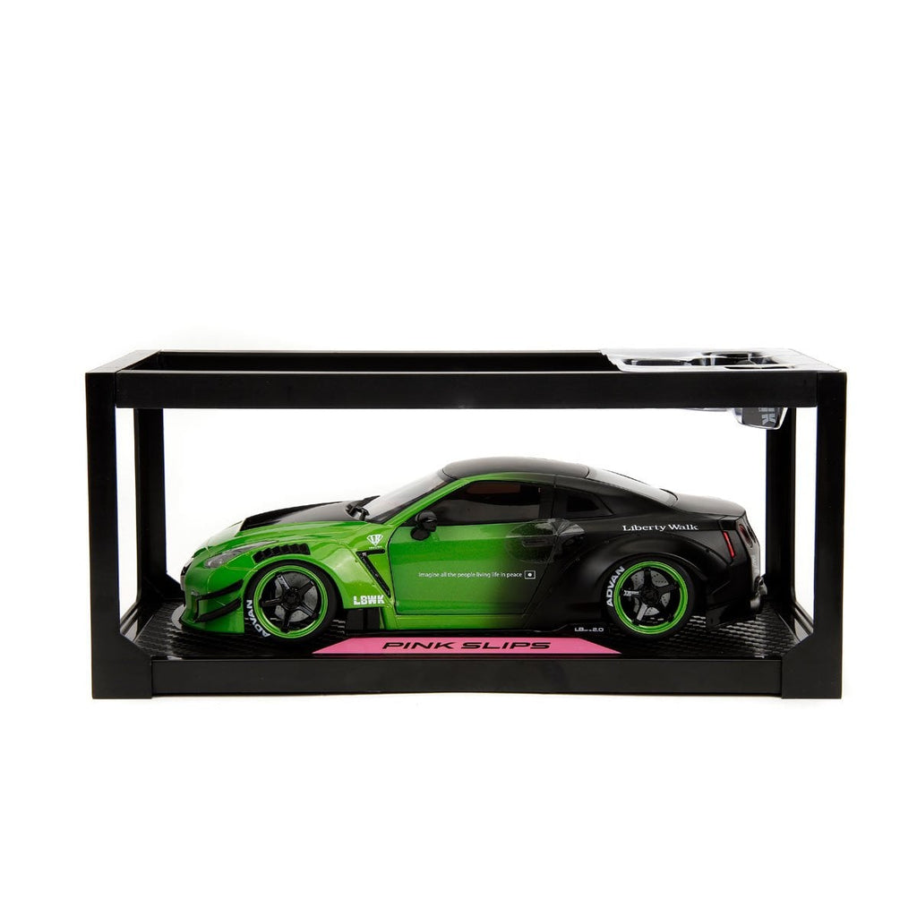 Pink Slips Wave 1 Nissan GT-R R35 with Liberty Walk Body Kit 1:18 Scale Die-Cast Metal Vehicle
