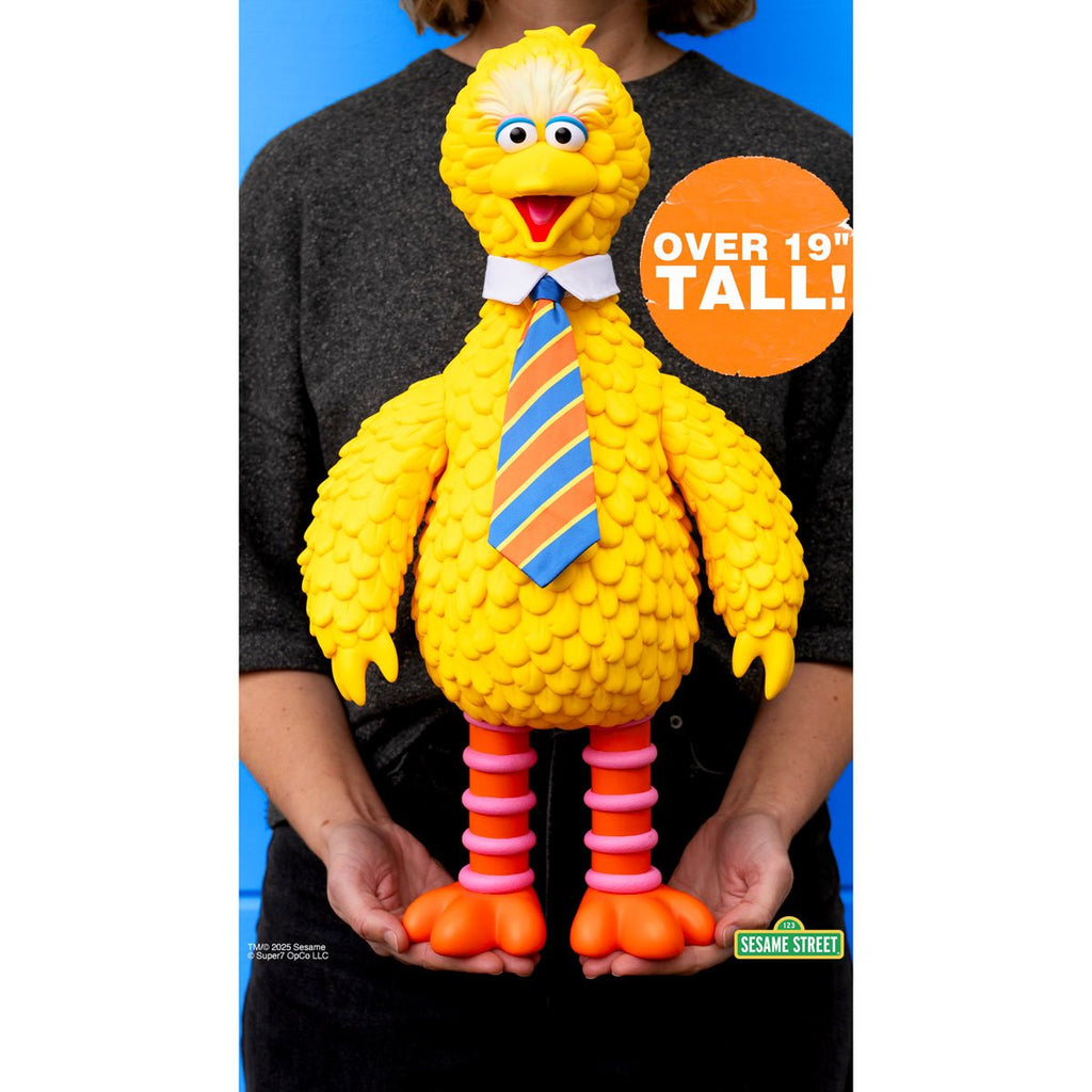 Sesame Street Big Bird SuperSize 19 1/2-Inch Vinyl Figure