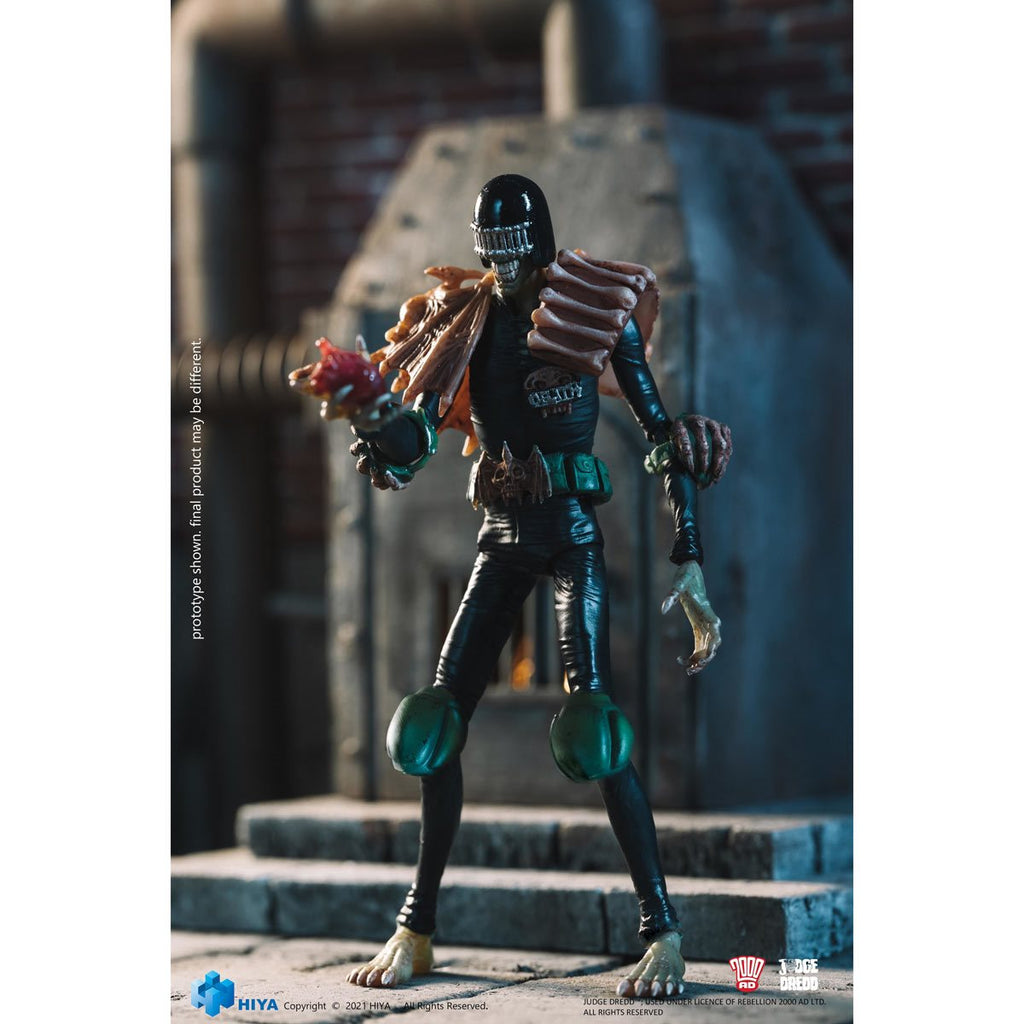 Judge Dredd Judge Death Exquisite Mini Series 1:18 Scale Action Figure