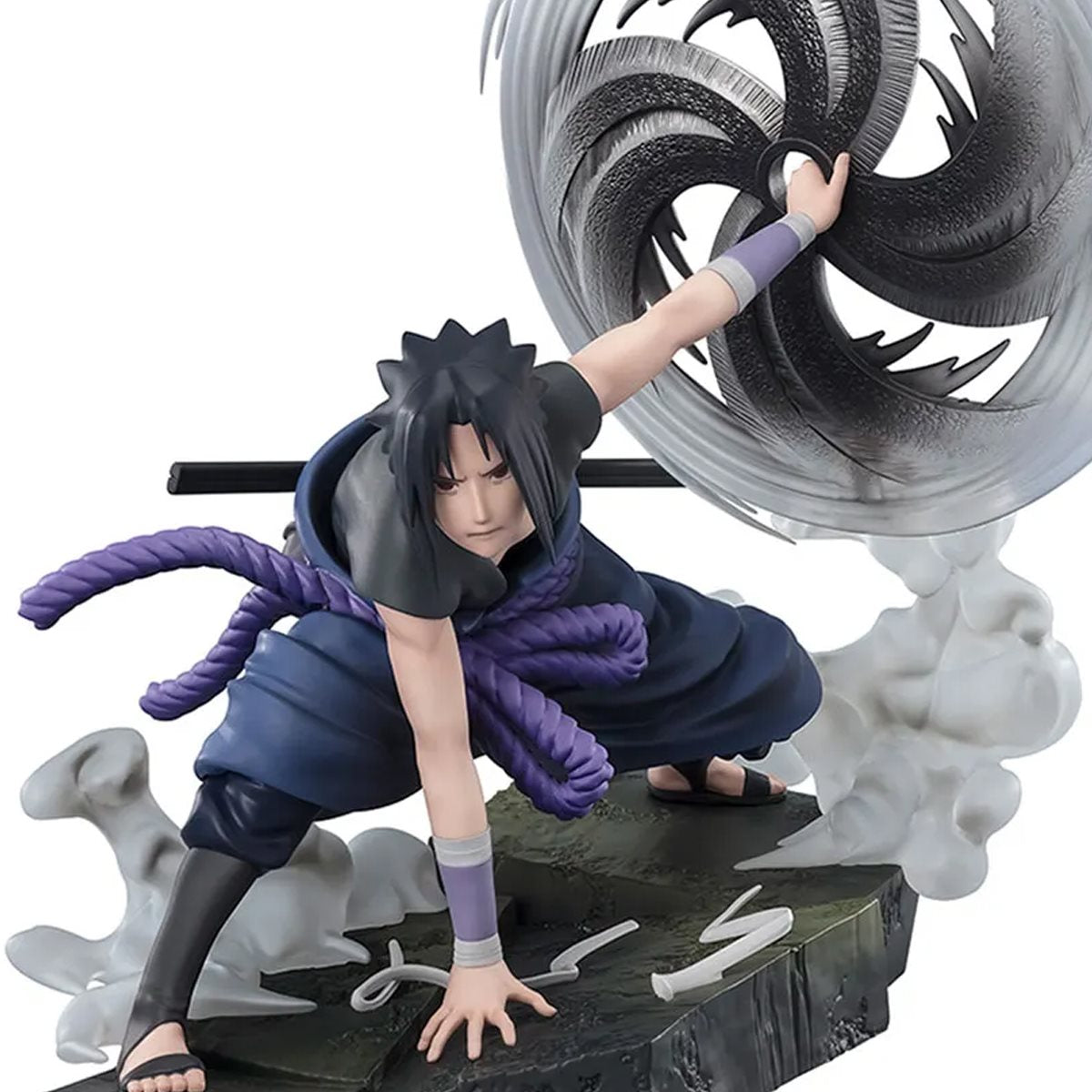 Naruto: Shippuden Sasuke Uchiha The Light and Dark of the Mangekyo Sharingan FiguartsZERO Extra Battle Statue