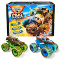 Monster Jam Mud Blasters Color Change Monster Truck 1:64 Scale Die-Cast Vehicle 2-Pack