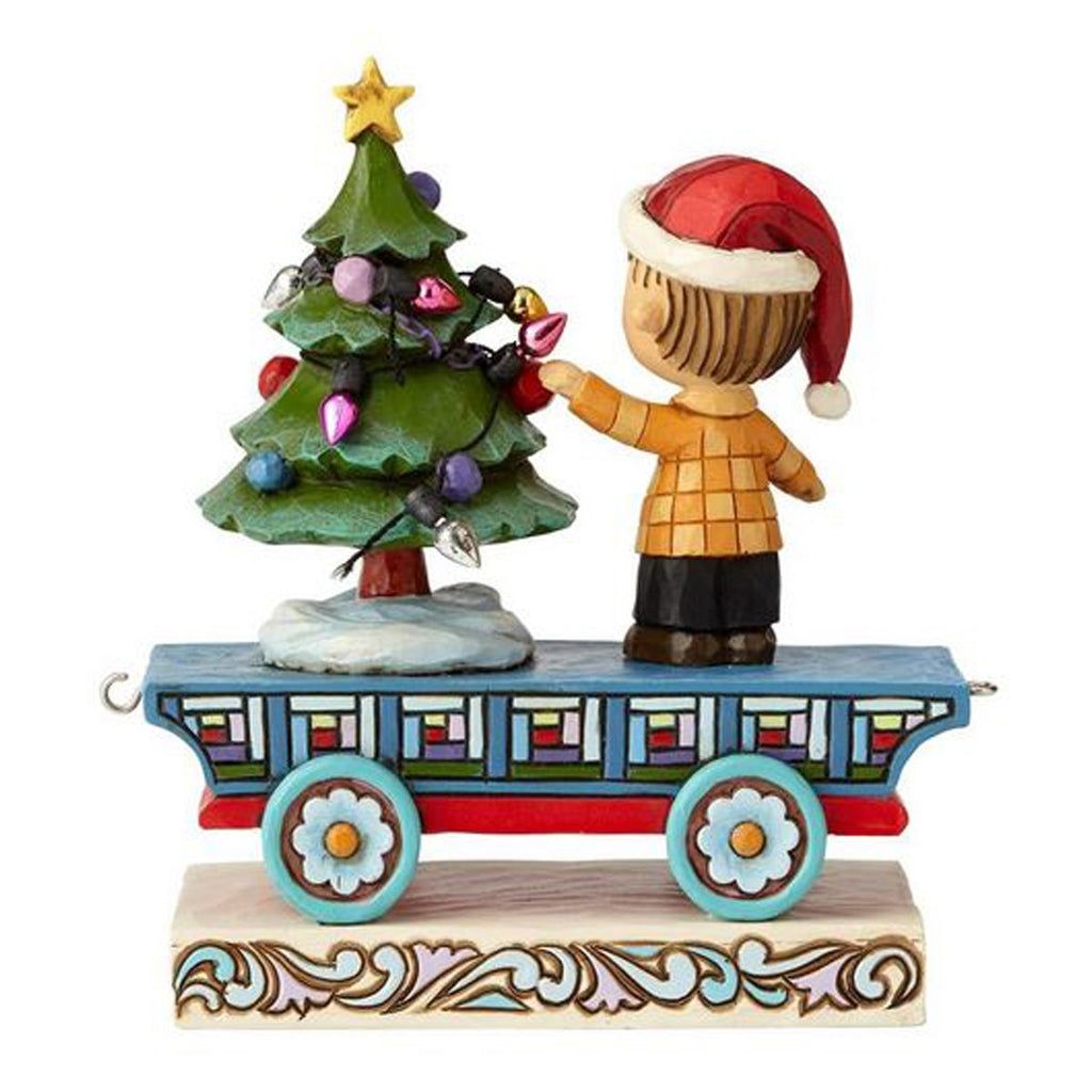 Peanuts Linus Christmas Train Car By Jim Shore Statue