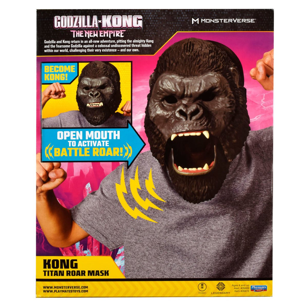 Godzilla x Kong: New Empire Movie Kong Interactive Mask