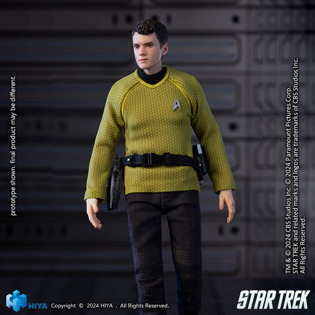 Star Trek 2009 Chekov Exquisite Super Series 1:12 Scale Action Figure