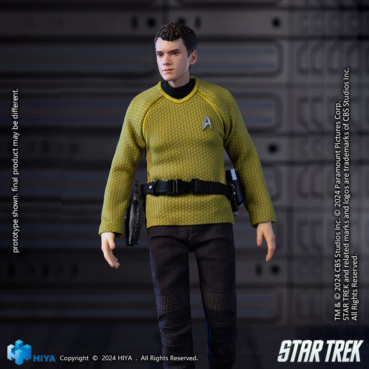 Star Trek 2009 Chekov Exquisite Super Series 1:12 Scale Action Figure