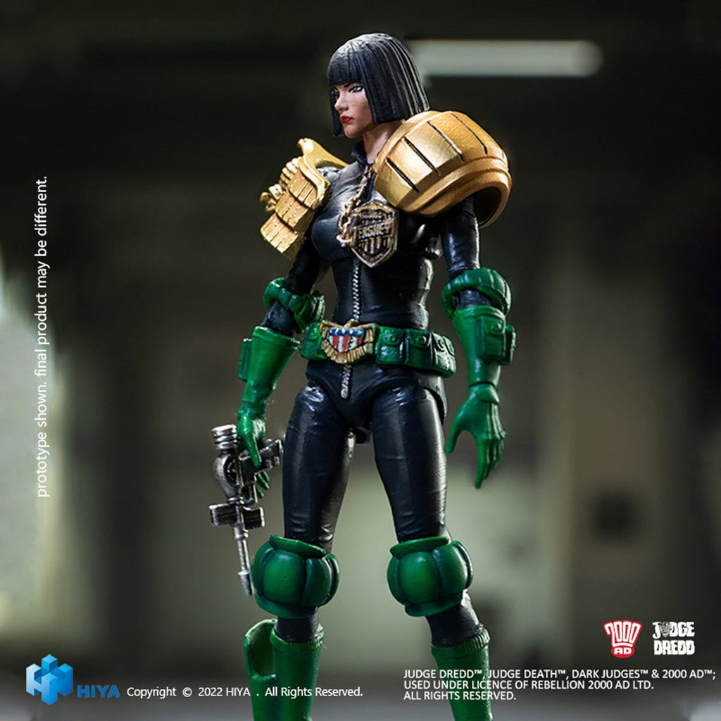 Judge Dredd Judge Hershey Exquisite Mini Series 1:18 Scale Action Figure