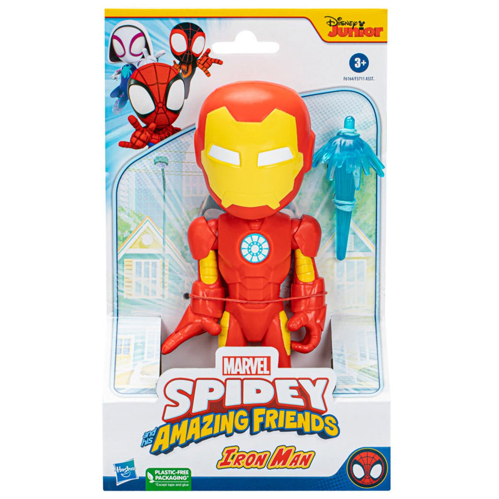 Spidey and His Amazing Friends Supersized Iron Man 9-inch Action Figure