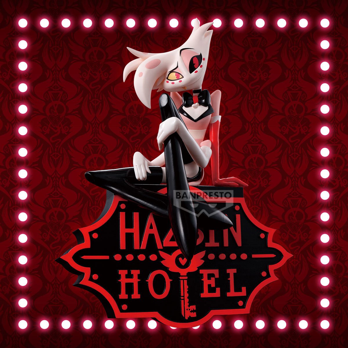 Hazbin Hotel Angel Dust Version A Banpresto Monitor Top Statue