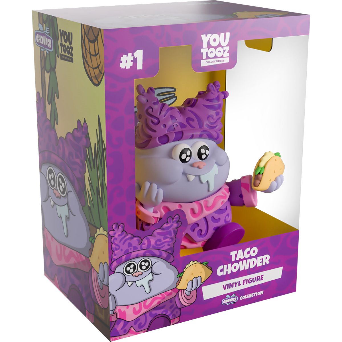 Chowder Collection Taco Chowder Vinyl Figure #1