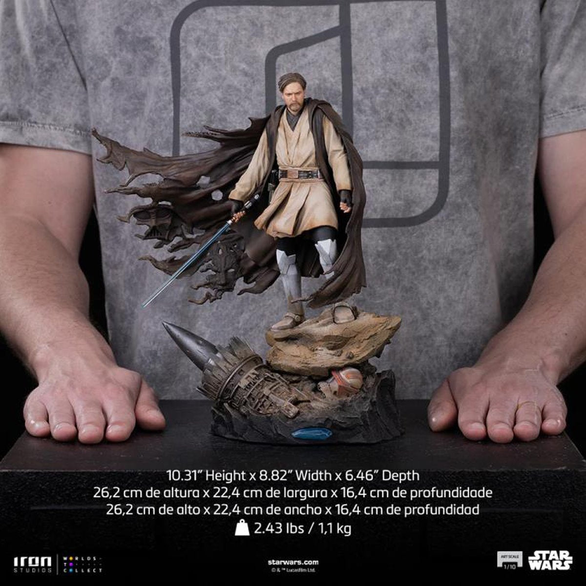 Star Wars Obi-Wan Kenobi Signatures 1:10 Art Scale Statue