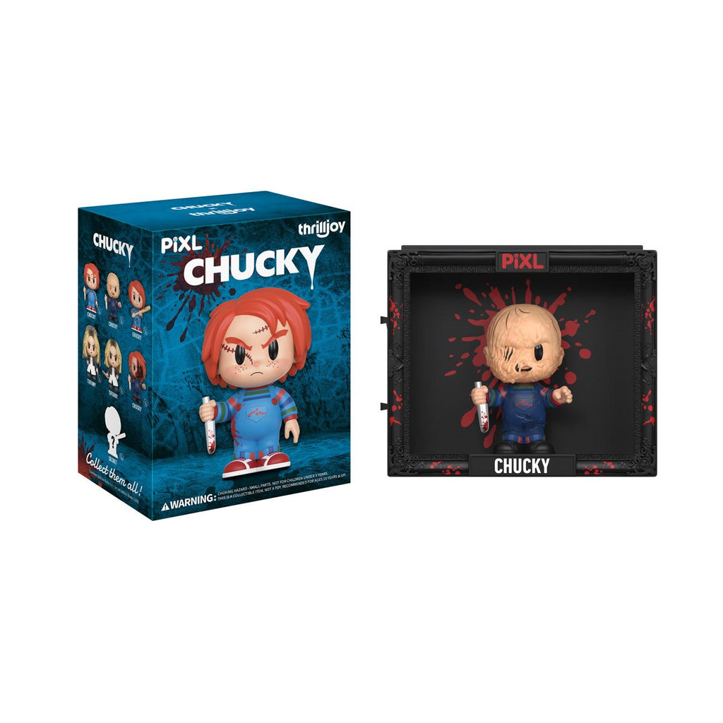 Chucky Universe Blind Box PIXL Mini-Figure Display Case of 6