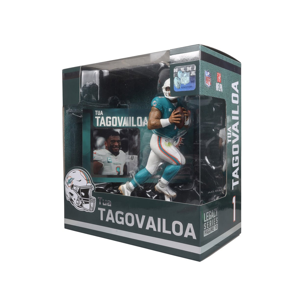 NFL SportsPicks 2024 Wave 1 Miami Dolphins Tua Tagovailoa 7-Inch Scale Posed Figure