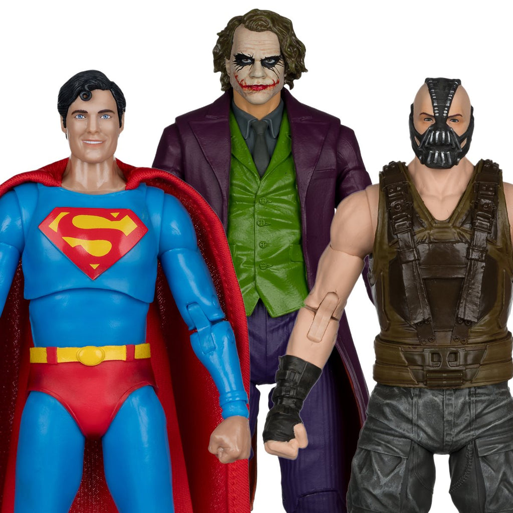 DC Multiverse Deluxe Theatrical Edition Wave 3 7-Inch Scale Action Figure Case of 6