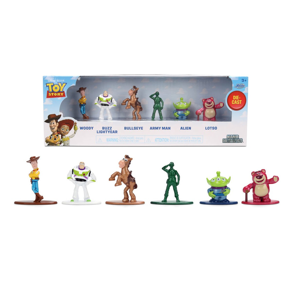 Toy Story Wave 1 Nano MetalFigs Die-Cast Metal Mini-Figure 6-Pack