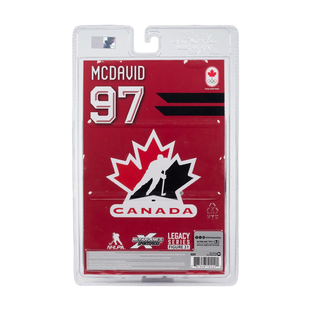 McFarlanes SportsPicks Hockey Canada Connor McDavid Olympics 2026 7-Inch Scale Posed Figure