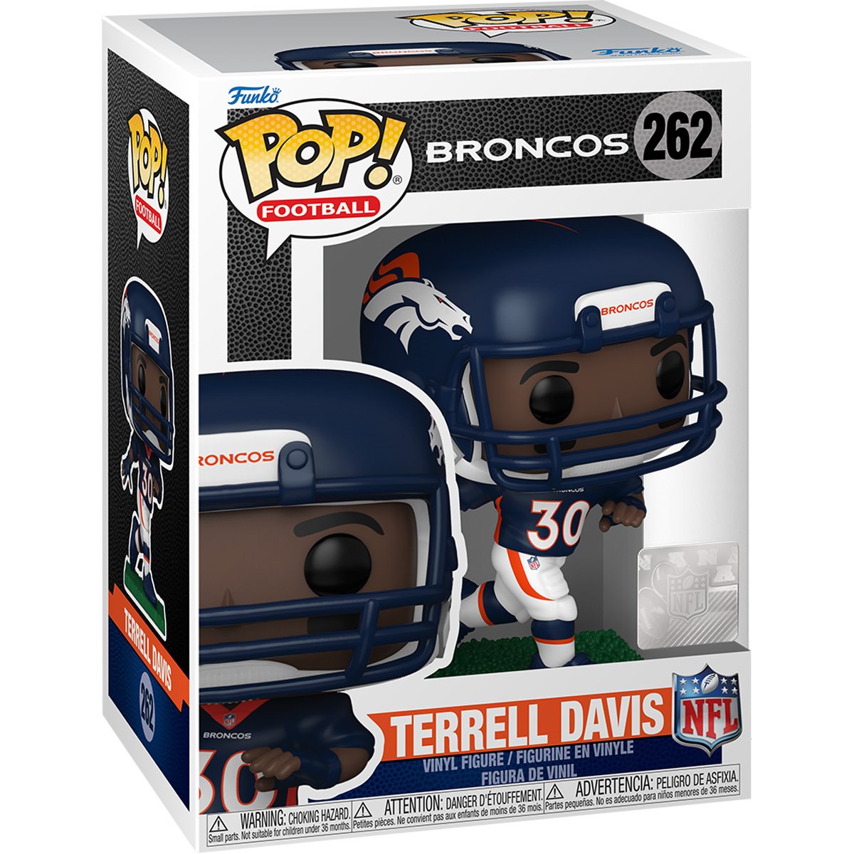 NFL Legends Broncos Terrell Davis Funko Pop! Vinyl Figure #262
