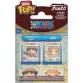 One Piece Monkey D. Luffy and Nami Funko Bitty Pop! Mini-Figure 2-Pack