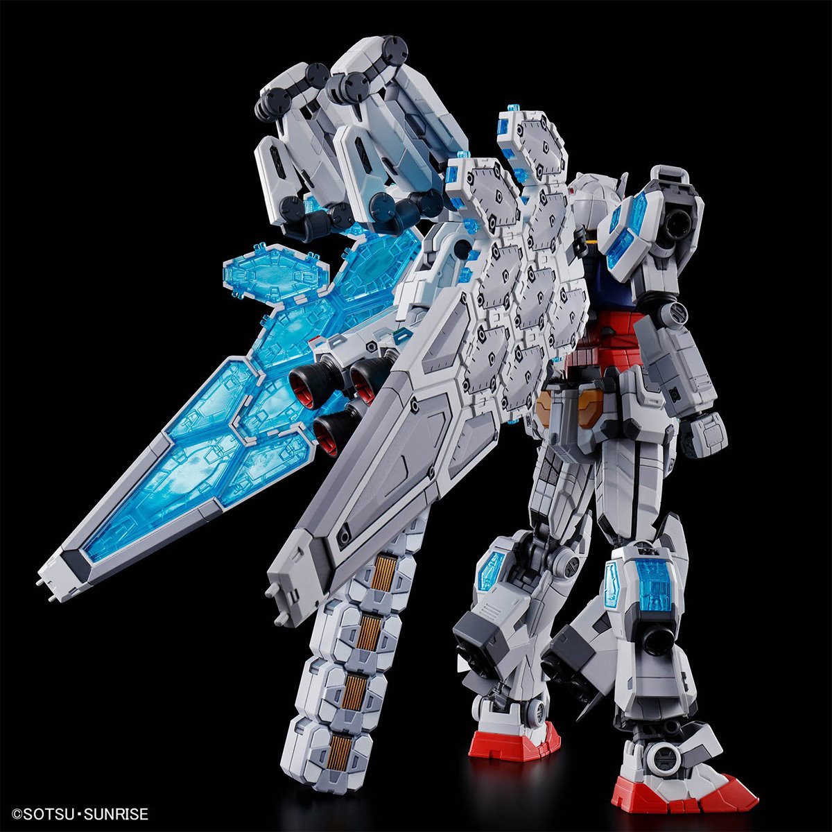 Gundam Next Universal Century RX-78F00/E EX-001 G.L.R.S.S. Feather Unit Chemical Recycle Entry Grade 1:144 Model Kit
