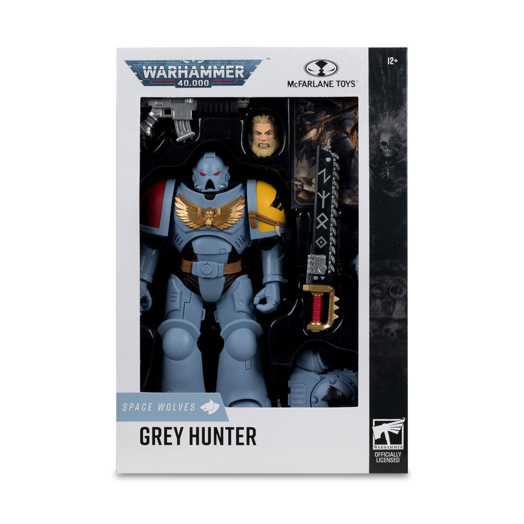 Warhammer 40,000 Wave 12 Grey Hunter Space Wolves 7-Inch Scale Action Figure