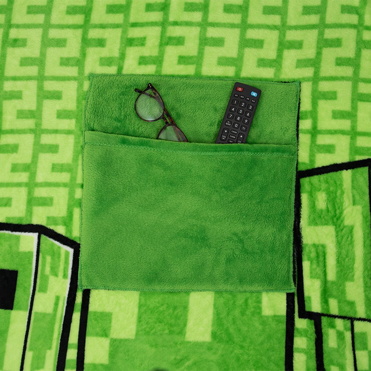 Minecraft Creeper Cushion Blanket