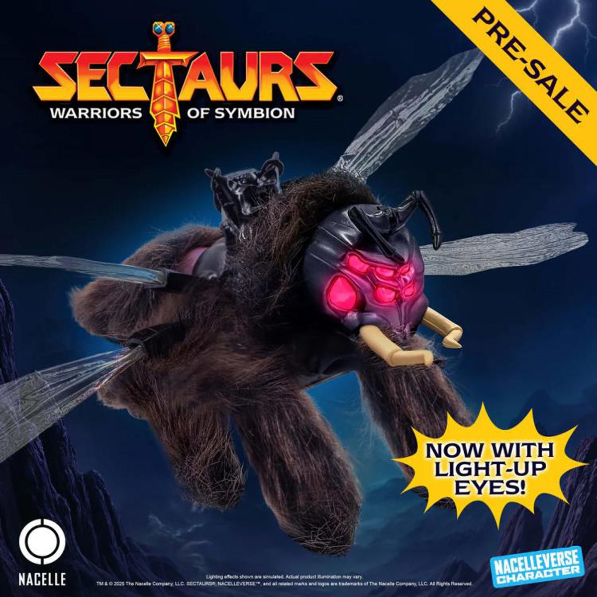 Sectaurs: Warriors of Symbion SpiderFlyer Action Figure
