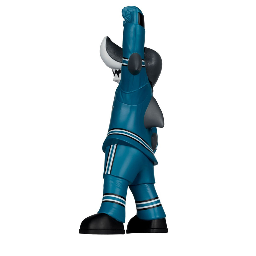 NHL San Jose Sharks S.J. Sharkie Mascot Posed Figure