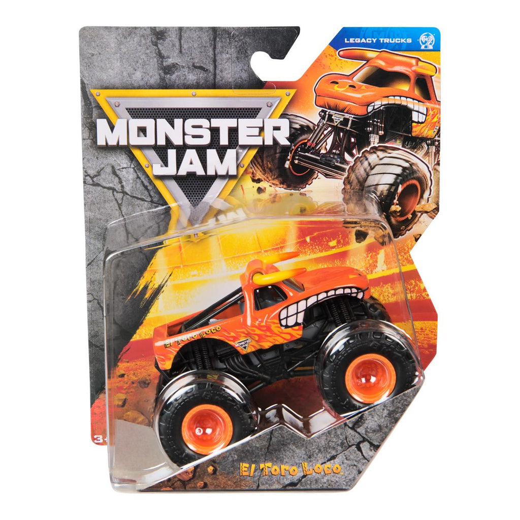 Monster Jam Monster Truck Single Pack Mix 44 1:64 Scale Vehicle Case of 12
