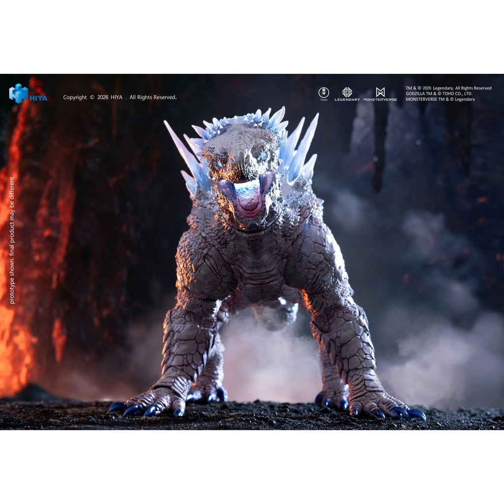 Godzilla x Kong: The New Empire Shimo Frost Bite Blast Exquisite Basic Plus Series None Scale 7-Inch Action Figure
