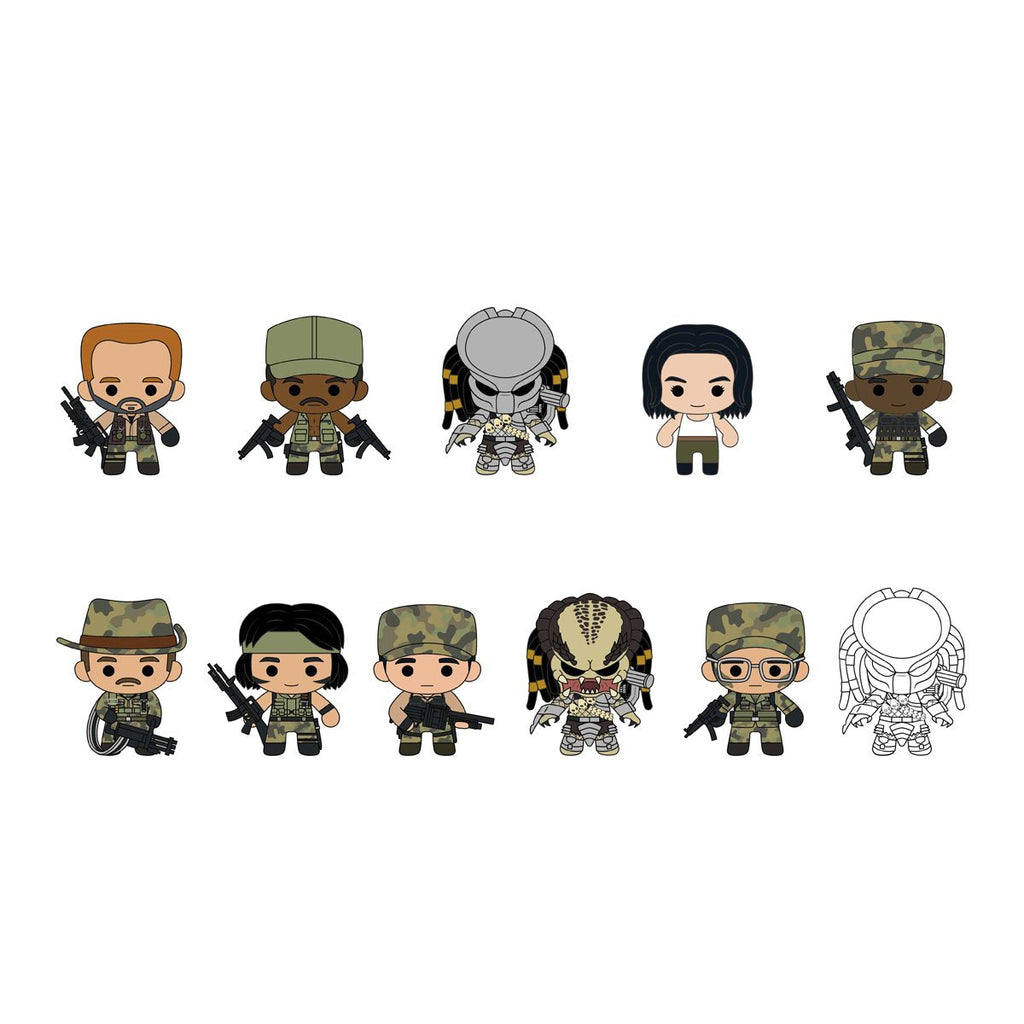 Predator Series 1 3D Foam Bag Clip Random 6-Pack