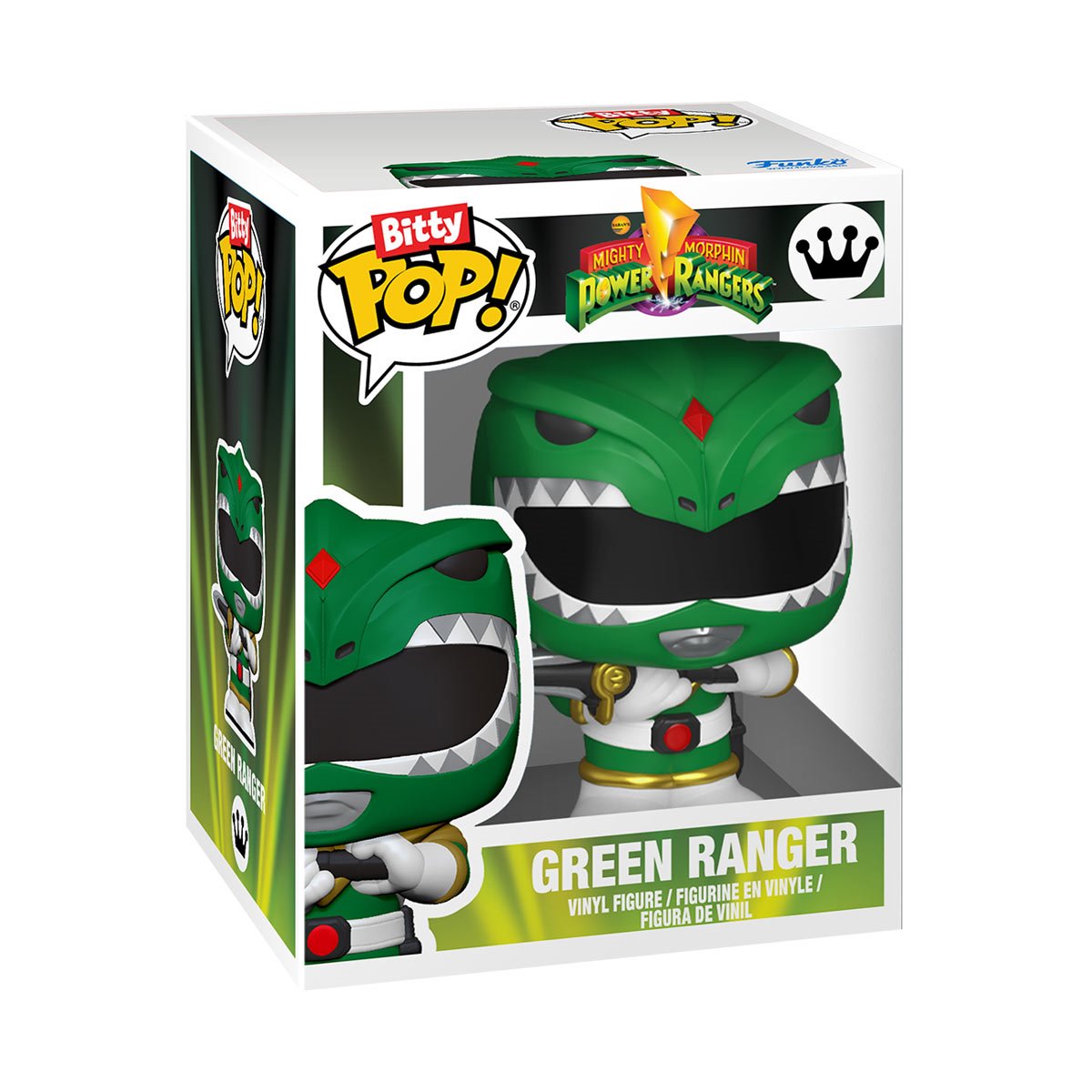Mighty Morphin Power Rangers Dragonzord with Green Ranger Funko Bitty Pop! Bitty Bot Vinyl Figure