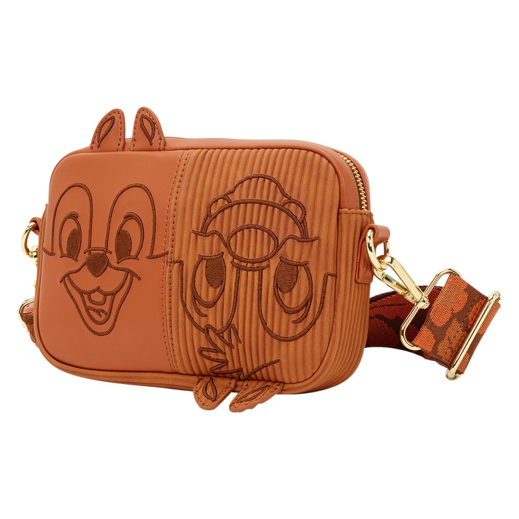 Chip 'n' Dale Corduroy Sling Crossbody Bag with Coin Bag