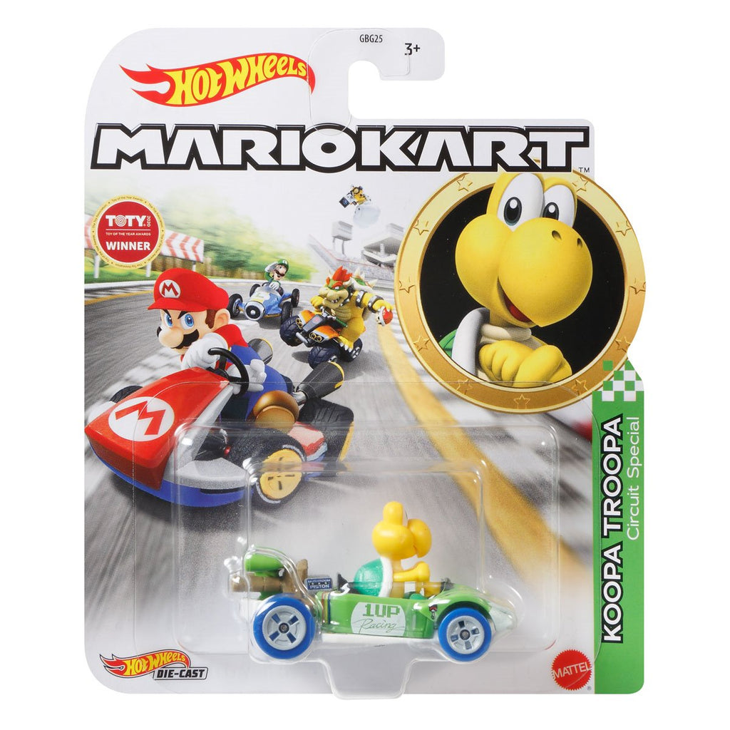 Mario Kart Hot Wheels 2026 Mix 6 Vehicle Case of 8