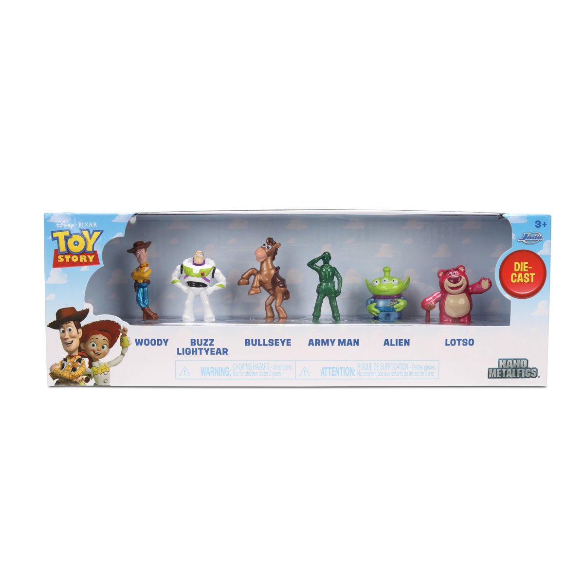 Toy Story Wave 1 Nano MetalFigs Die-Cast Metal Mini-Figure 6-Pack