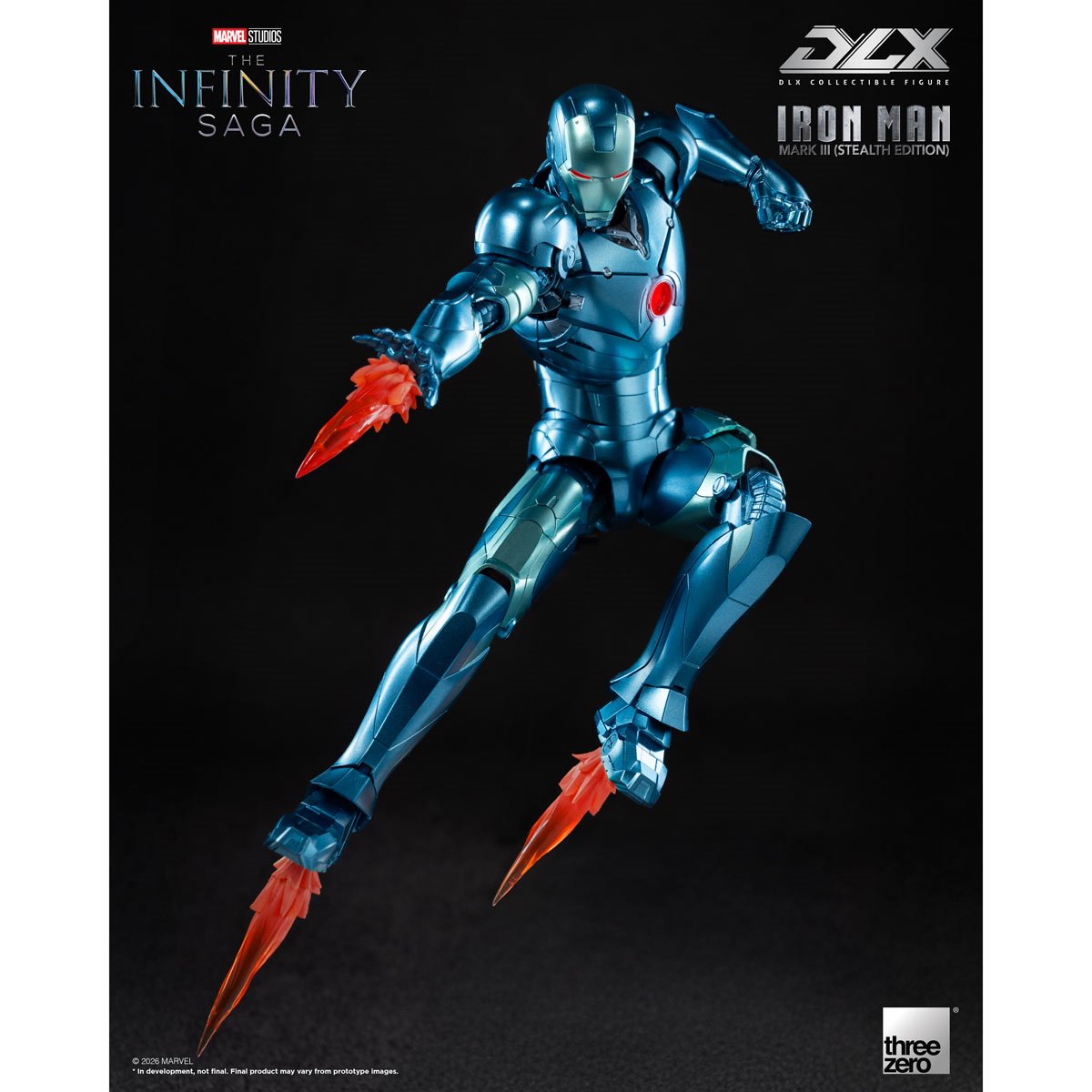 Marvel Studios: The Infinity Saga Iron Man Mark 3 Stealth Edition DLX Action Figure