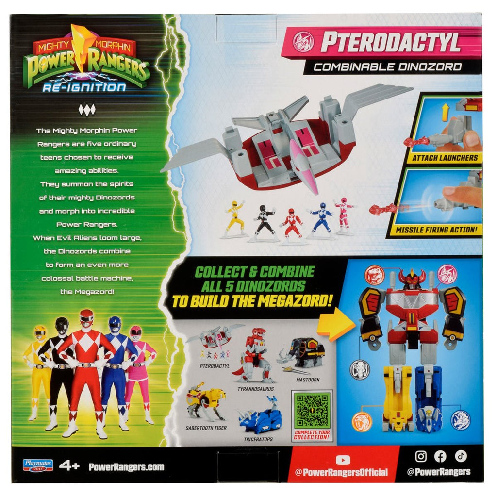 Mighty Morphin Power Rangers: Re-Ignition Pterodactly Dinozord Action Figure