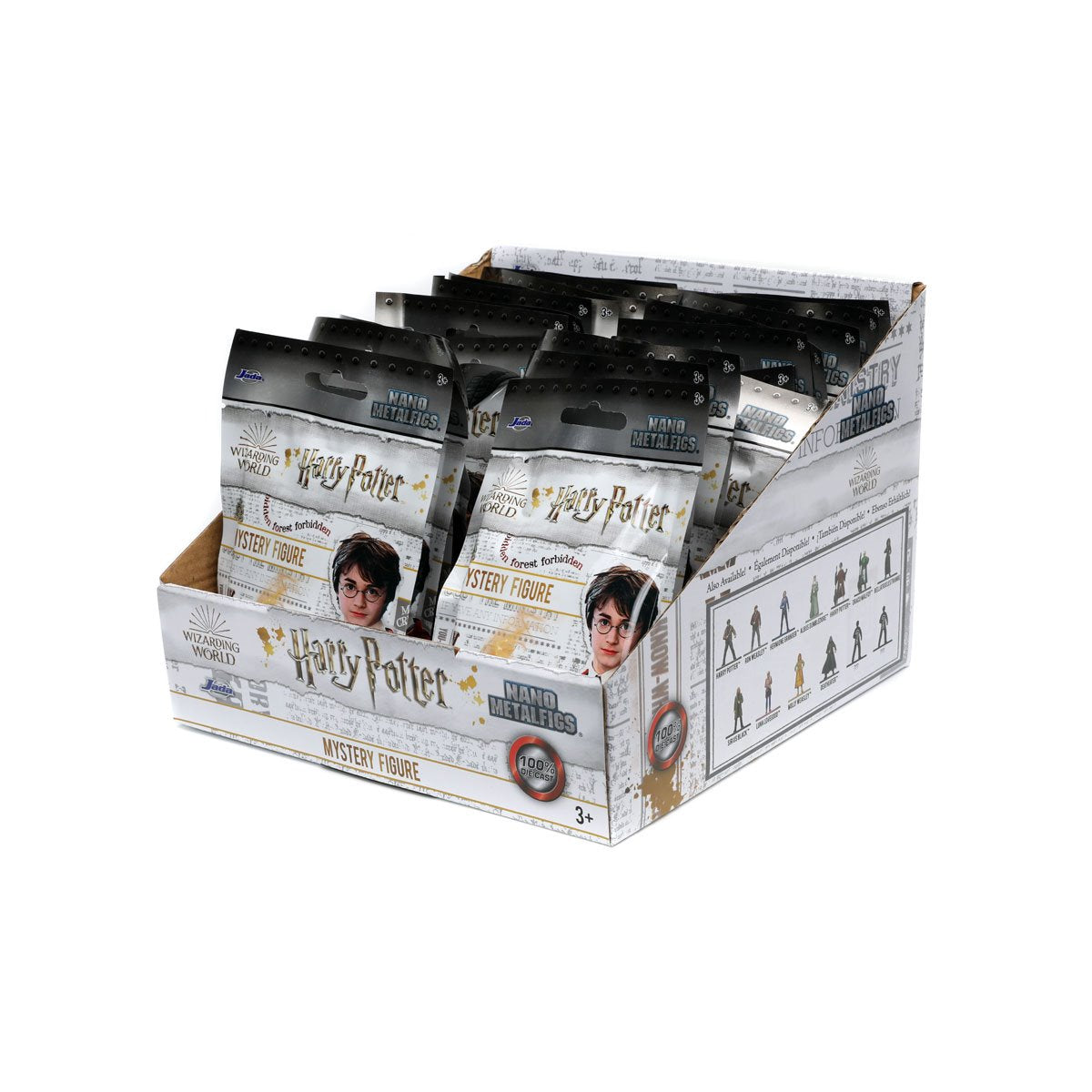 Harry Potter Wave 2 Nano MetalFigs Die-Cast Metal Blind Box Mini-Figure Case of 24