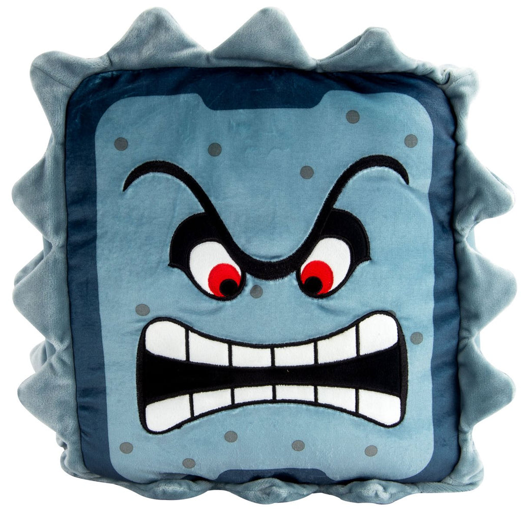 Club Mocchi Mocchi Super Mario Bros. Thwomp Mega 15-Inch Plush
