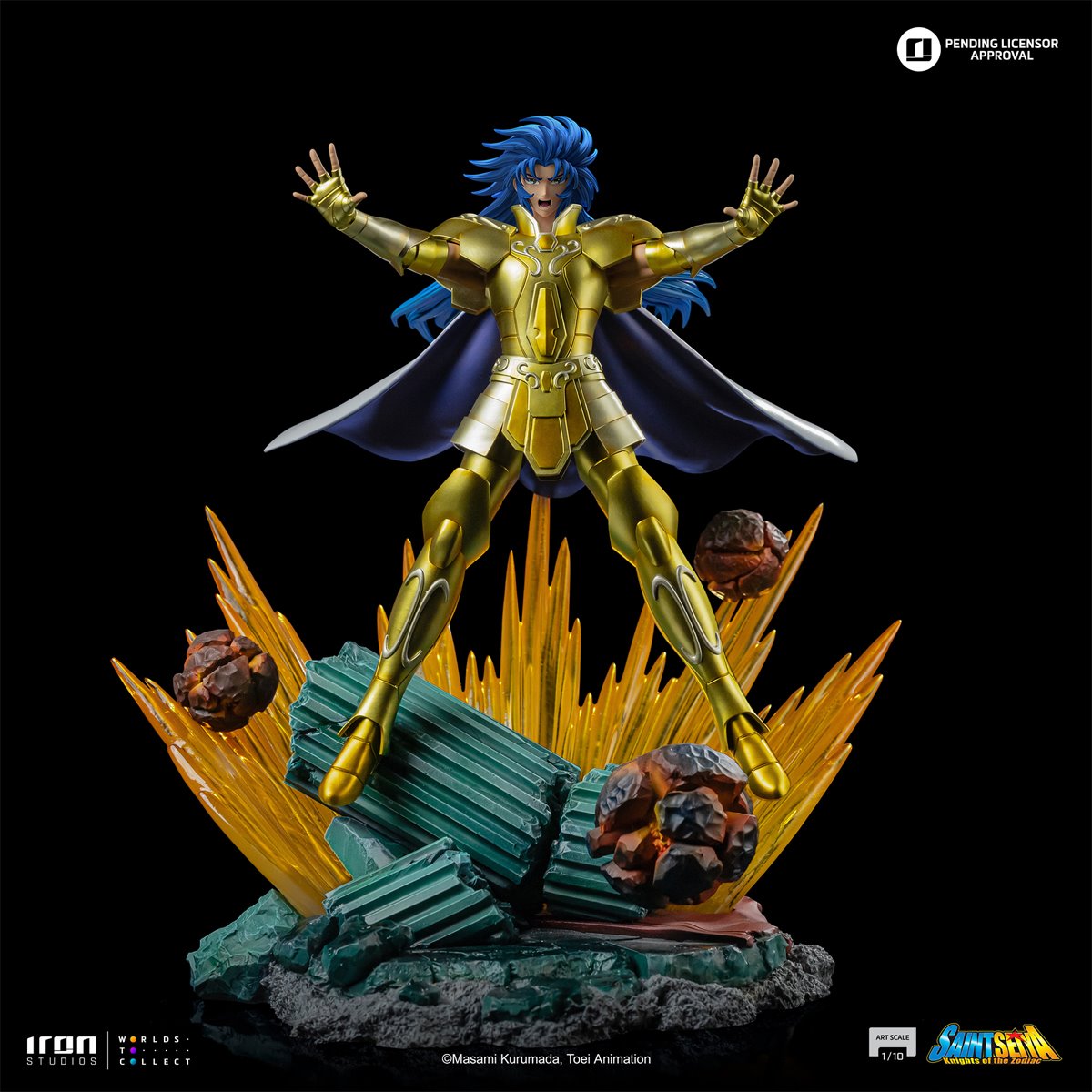 Saint Seiya Gemini Saga 1:10 Art Scale Limited Edition Statue