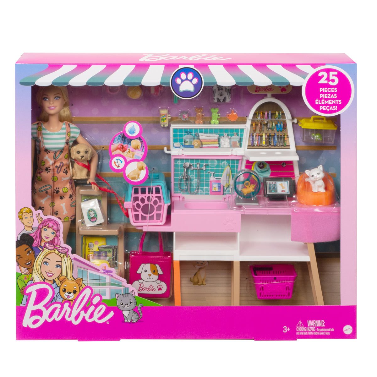 Barbie Pet Boutique Doll and Playset