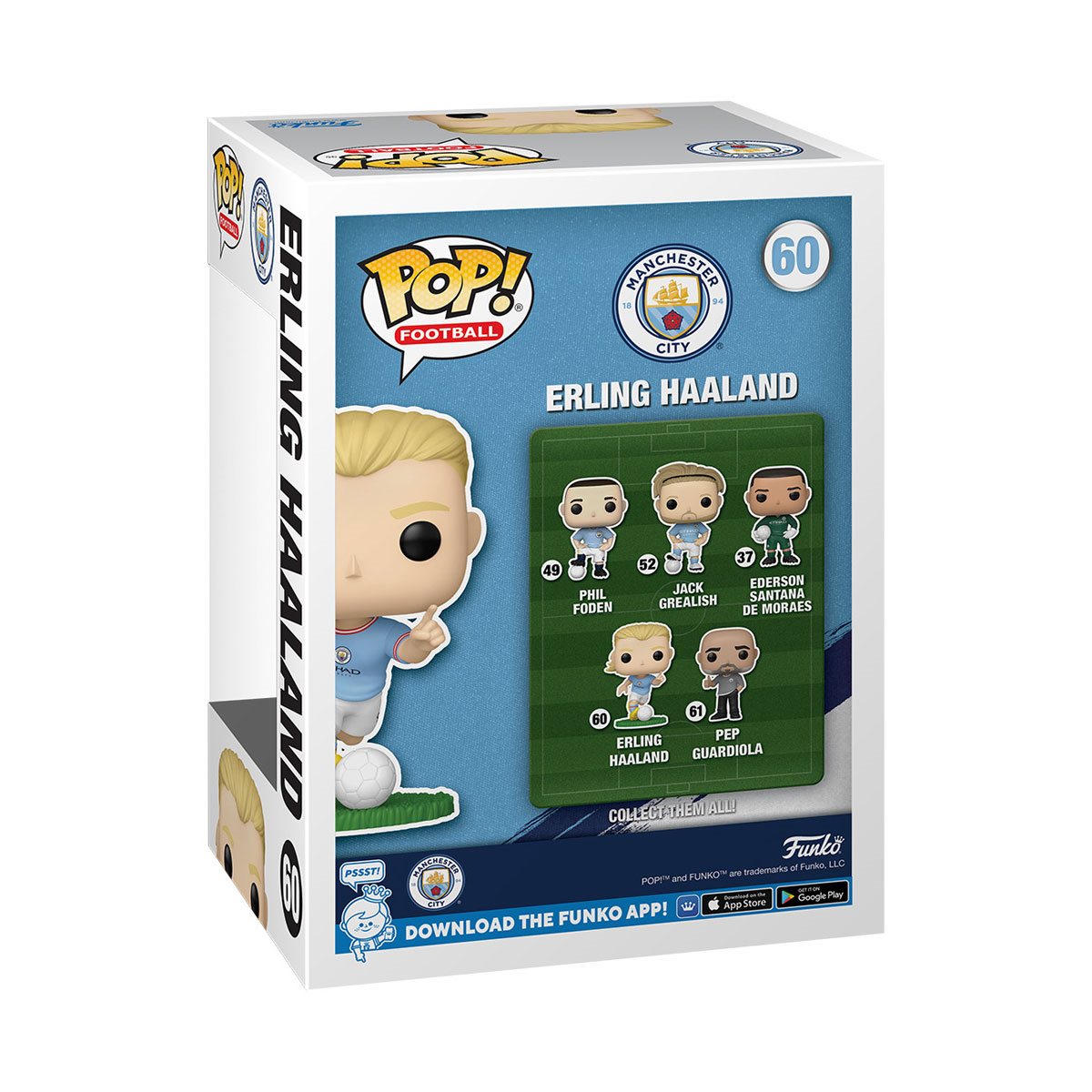 Football Manchester City Erling Haaland Funko Pop! Vinyl Figure #60