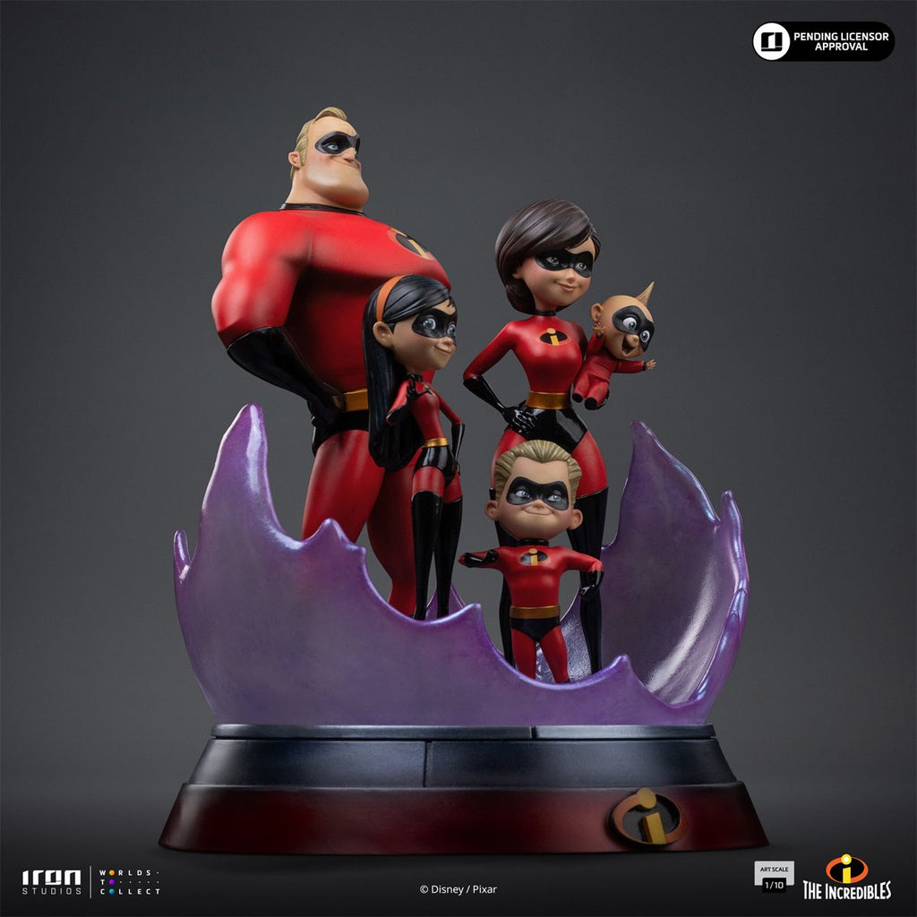 The Incredibles 1:10 Art Scale Diorama Limited Edition Statue