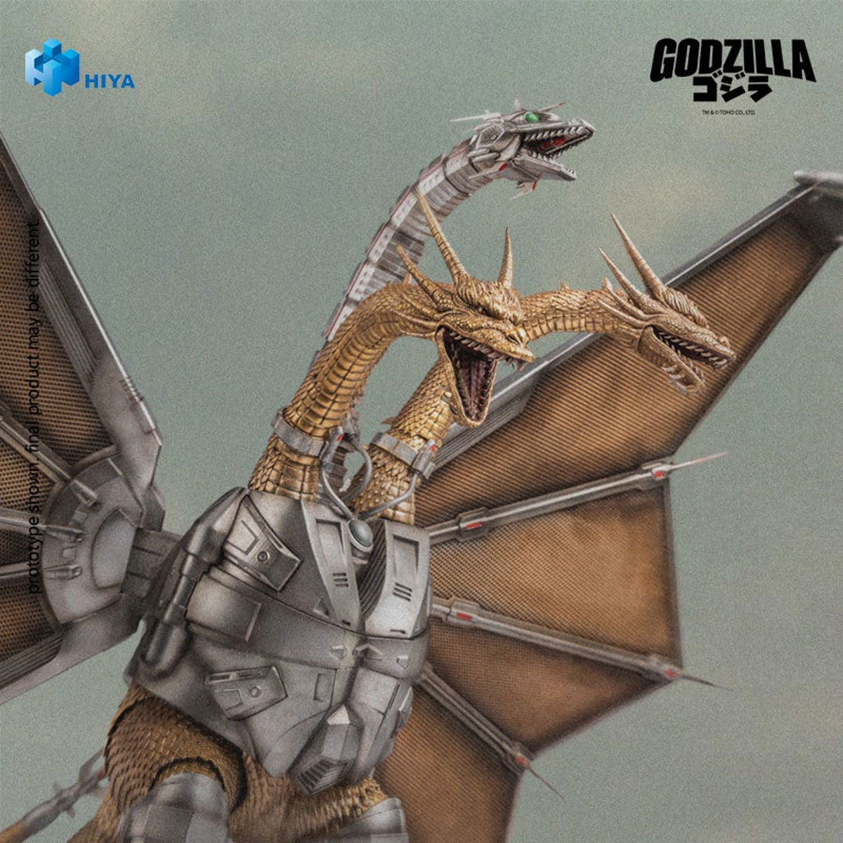 Godzilla vs. King Ghidorah 1991 Mecha King Ghidorah Exquisite Basic Series Action Figure