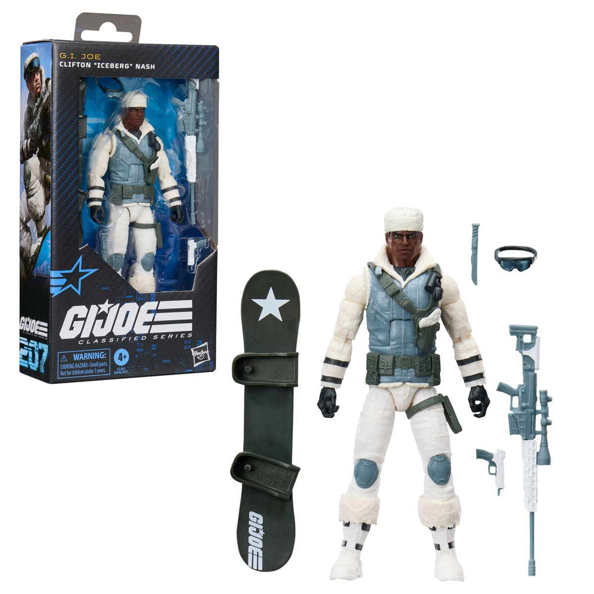 G.I. Joe Classified Series 207 Clifton Iceberg Nash 6-Inch Action Figure