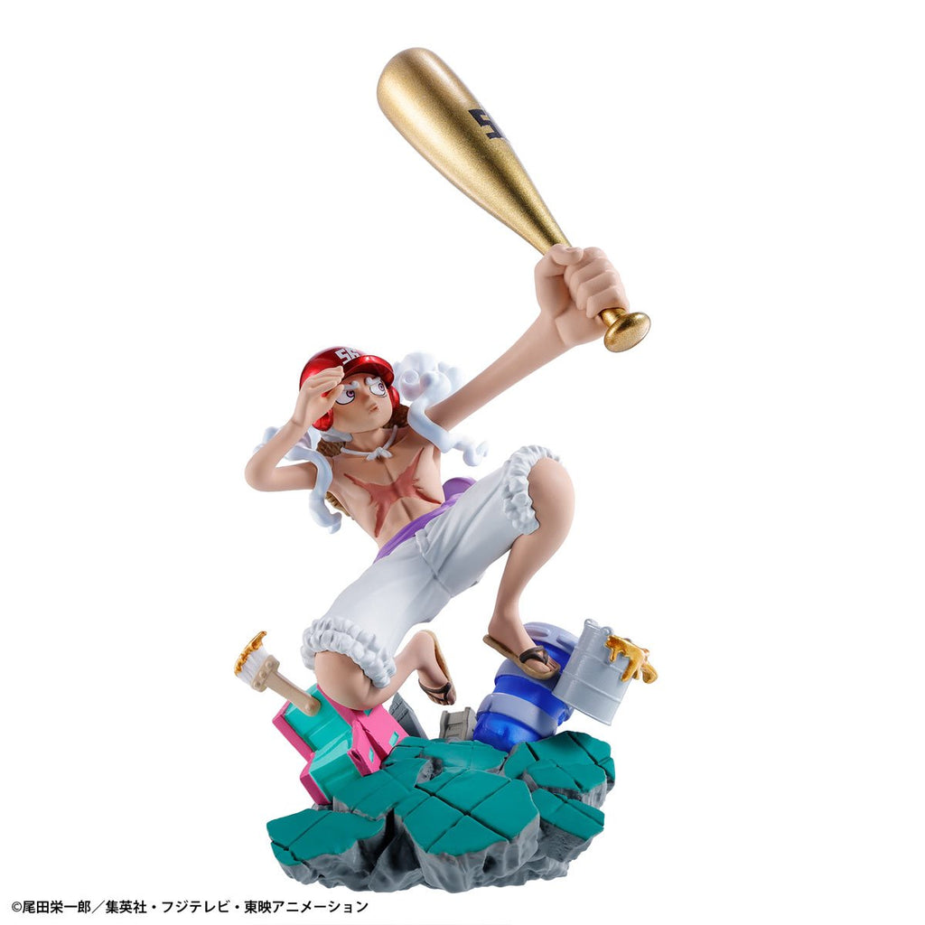 One Piece LOGBOX RE BIRTH Version Egghead 02 Petitrama Statue Case of 4