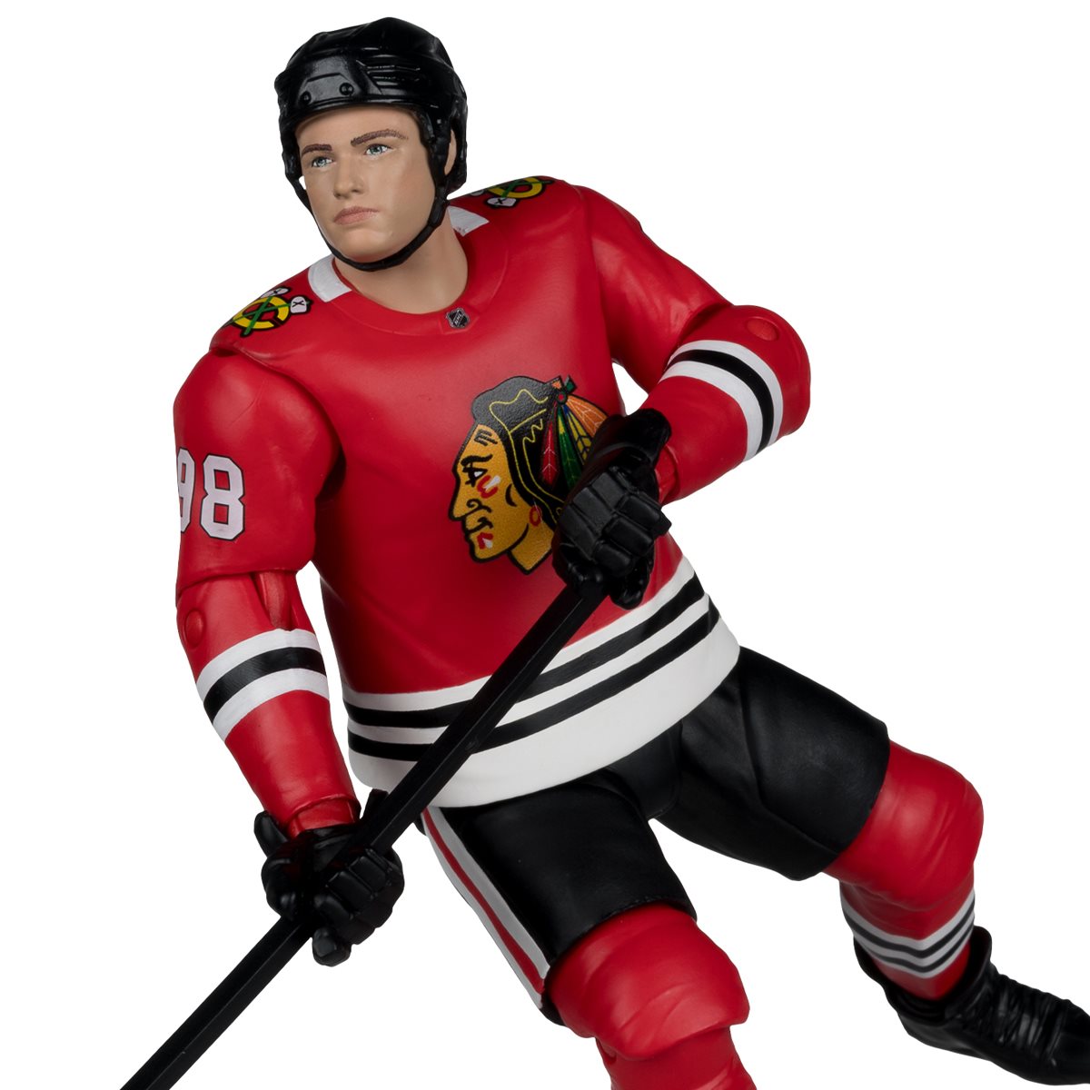NHL McFarlanes SportsPicks Chicago Blackhawks Connor Bedard 6-Inch Scale Articulated Action Figure