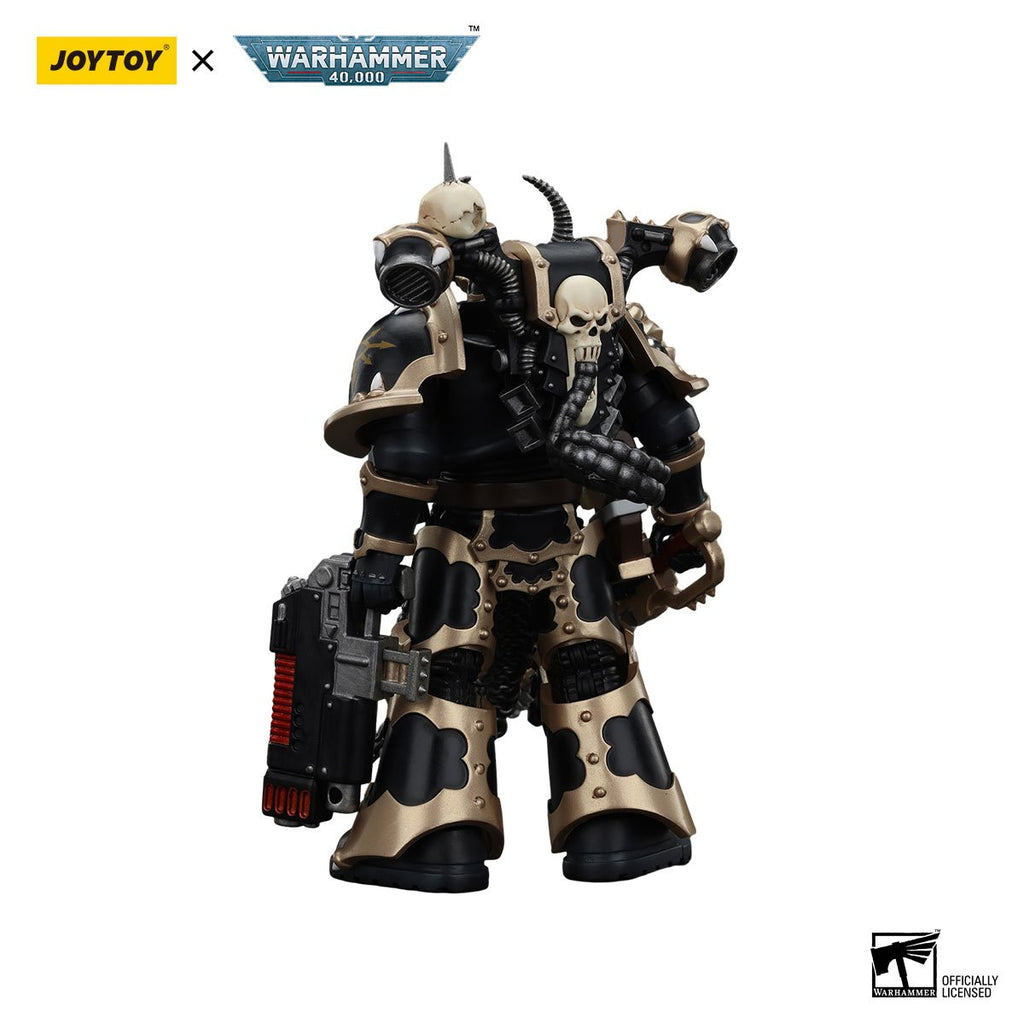 Joy Toy Warhammer 40,000 Chaos Space Marines Black Legion Chosen Chainsword 1:18 Scale Action Figure