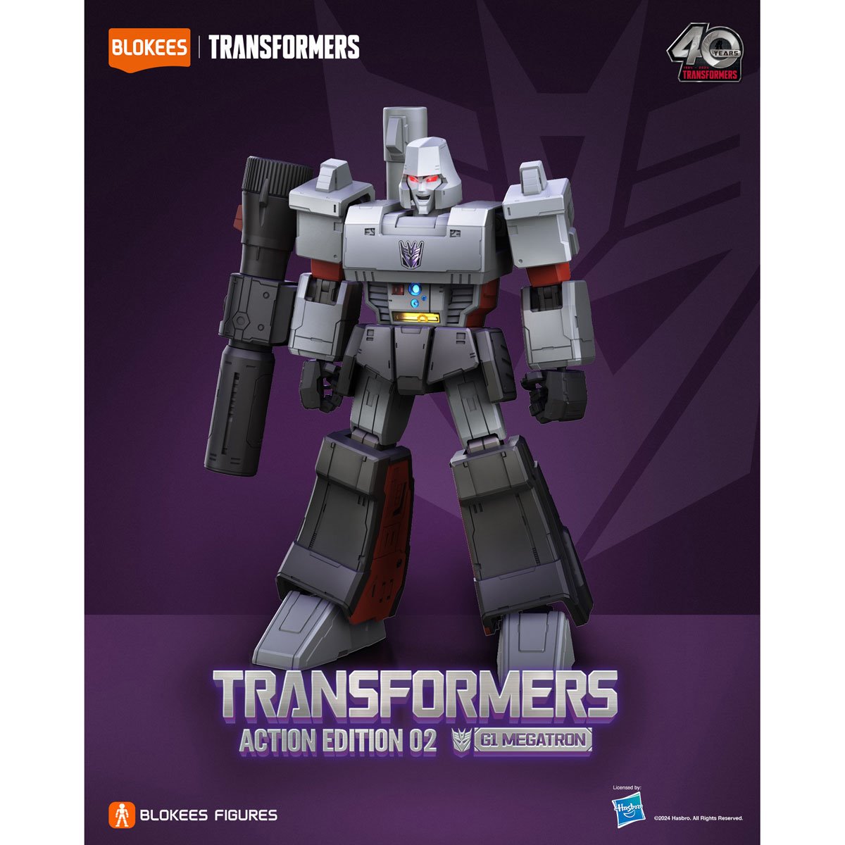 Transformers G1 Megatron Blokees Action Edition Model Kit