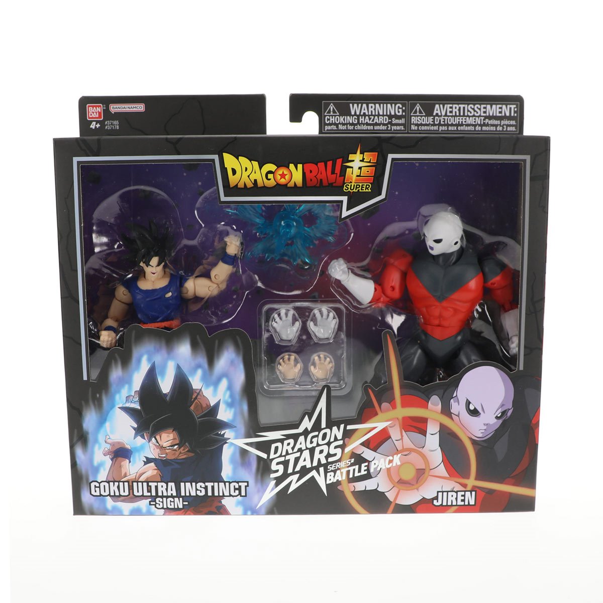 Dragon Ball Super Dragon Stars Battle Pack Goku Ultra Instinct Sign vs. Jiren Action Figure 2-Pack