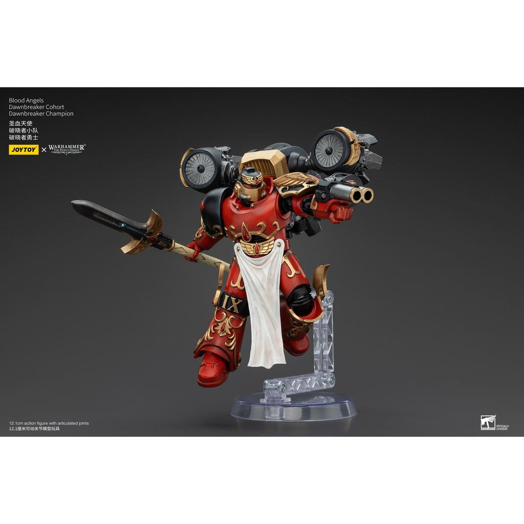 Joy Toy Warhammer The Horus Heresy Blood Angels Dawnbreaker Cohort Champion 1:18 Scale Action Figure