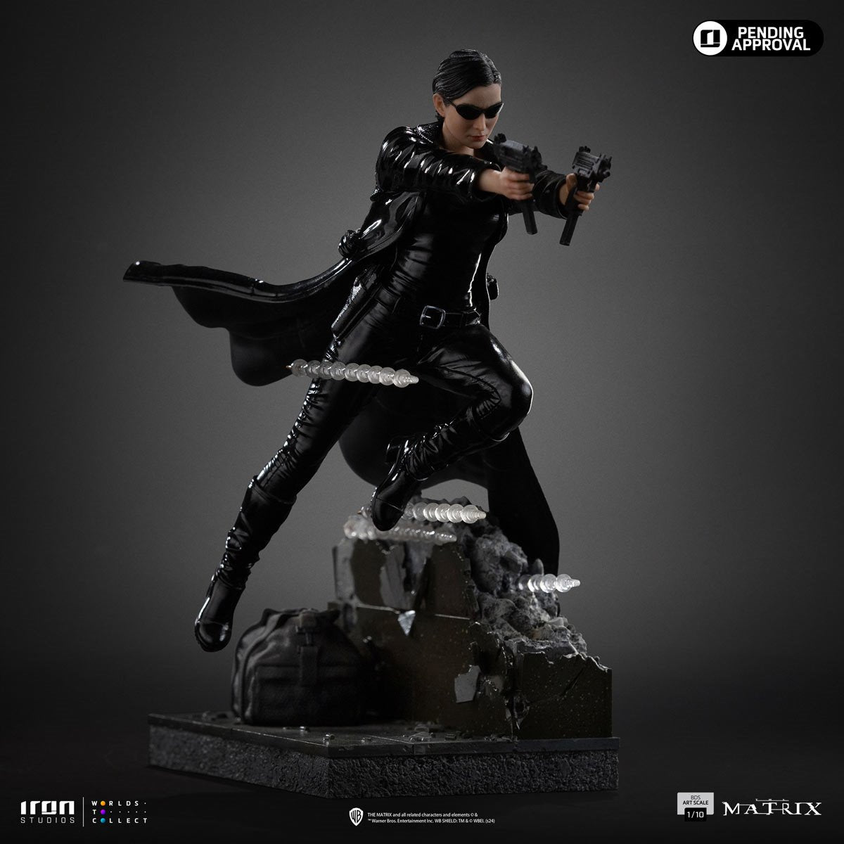The Matrix Trinity 1:10 Art Scale Limited Edition Statue